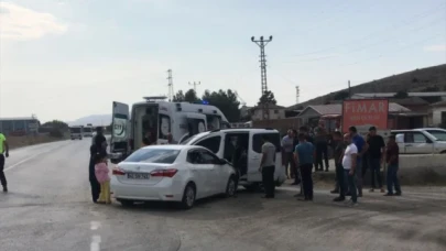 Amasya'da trafik kazası: 3 kişi yaralandı