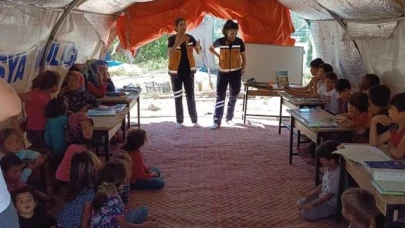Ambulans ve meslek tanıtımı yapıldı