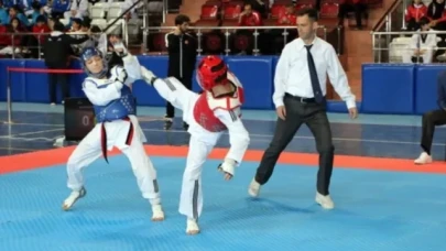 ANALİG Taekwondo yarı final müsabakaları Amasya'da başladı