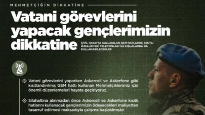 Askerler GSM hatlarını kışlada da kullanabilecek