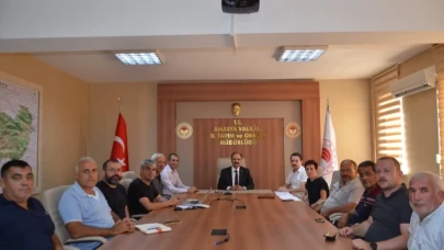 Domates güvesine karşı önlemler için toplantı yapıldı