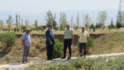 Güldoğan çalışmaları yerinde inceledi