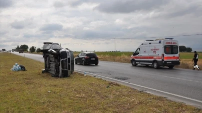 Gümüşhacıköy’de Zincirleme Trafik Kazası: 4 Yaralı