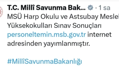 Harp Okulları Sonuçları Açıklandı