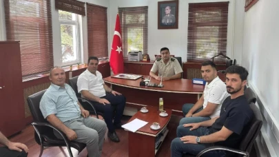 İnce ve ekibinden hayırlı olsun ziyareti