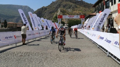 Kurtuluş Yolu Bisiklet Turu'nun Havza-Amasya Etabı tamamlandı