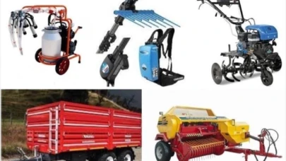 Makine ekipmanları desteği alacaklar belli oldu