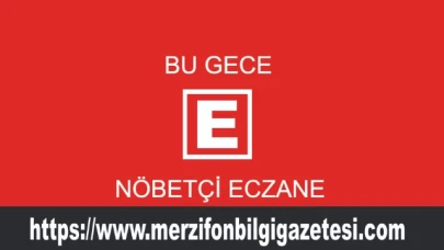 Merzifon’da bu gece nöbetçi eczane!