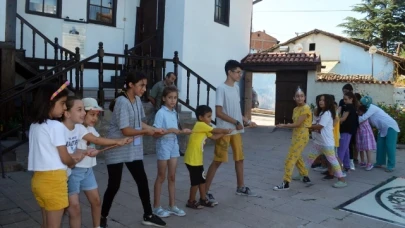 Merzifon'da Unutulmaya Yüz Tutmuş Geleneksel Çocuk Oyunları Etkinliği