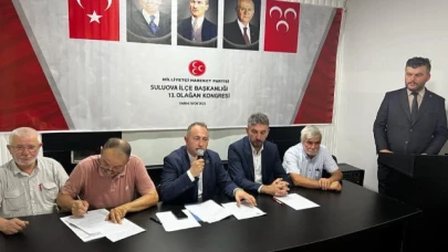 Mhp Suluova İlçe Başkanı Rıfat Uzun Güven Tazeledi
