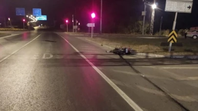 Motosiklet kazasında sürücü hayatını kaybetti