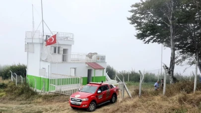 Ormanın Şahin Gözleri 7/24 Ormanlardan Gözlerini Ayırmıyor
