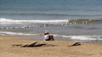 Sinop'ta denize girmenin yasaklandığı kuzey sahilleri boş kaldı