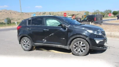 Taşova'da takla atan otomobilde 7 kişi yaralandı