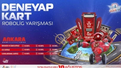 "TEKNOFEST Deneyap Kart Robolig Yarışması"na başvuru için zaman daralıyor