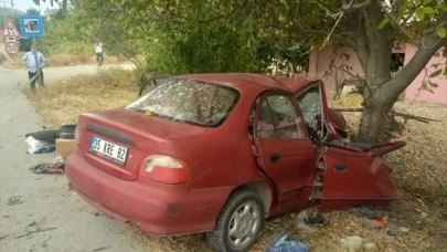 Trafik kazasında 2 kişi hayatını kaybetti