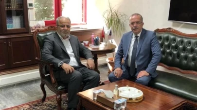 Turabi, Diyanet İşleri Başkan Yardımcısını Ziyaret Etti