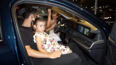 Türkiye'nin yerli otomobili Togg, büyük ilgi gördü