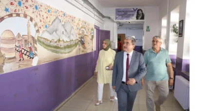 Türkmen, bakım ve onarım çalışmalarını yerinde inceledi 