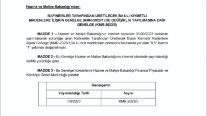 Yarım gram altın üretimi sonlandırıldı!