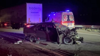 zincirleme trafik kazası: 1 ölü, 12 yaralı