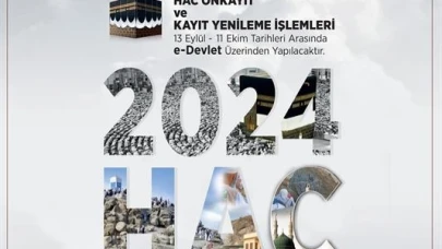 2024 Yılı Hac Ön Kayıtları Başladı
