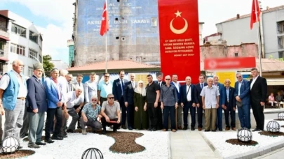 36 şehidin isminin bulunduğu 'Şehitler Anıtı' Terme'de açıldı