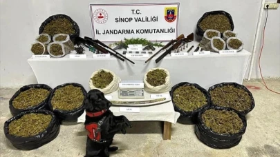 38 Kilo Esrar Ele Geçirildi