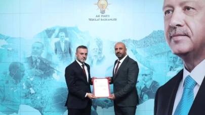 AK Parti İlçe Başkanları Belli Oldu
