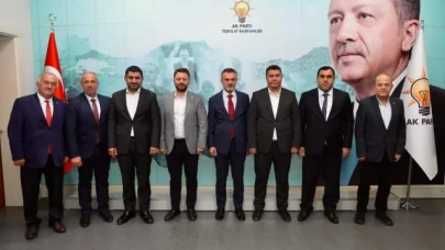 AK Parti Sinop'ta 4 ilçe başkanı değişti