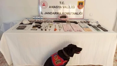 Amasya'da uyuşturucu operasyonu: 4 şüpheli gözaltına alındı