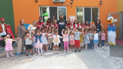 Anaokulundaki miniklere "Kızılay" anlatıldı