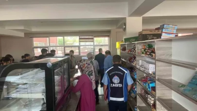Artuklu zabıta ekipleri kantin denetiminde