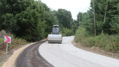 Atakum'da yol yapım ve onarım çalışmaları