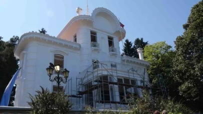 Atatürk Köşkü, Cumhuriyet'in 100. yılı resepsiyonuna hazırlanıyor
