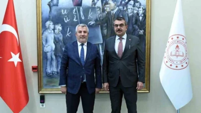 Bakan Tekin, ÖSYM Başkanı Ersoy'u kabul etti