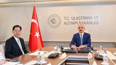 Bakan Uraloğlu, Çin Büyükelçisi Shaobin'ı kabul etti