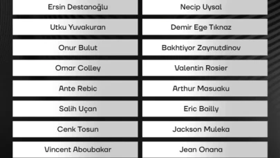 Beşiktaş'ın Trabzonspor maçı kamp kadrosu açıklandı
