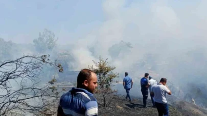 Buldan'daki yangında faciadan dönüldü