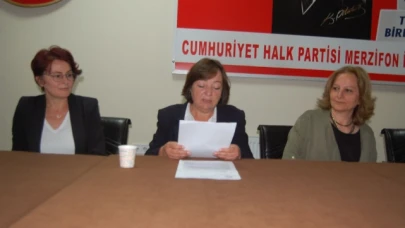 CHP KADIN KOLLARINDAN BESLENME TEPKİSİ!