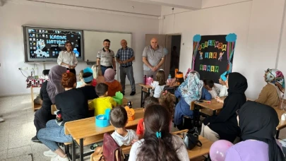 Çocukların Heyecanına Ortak Oldu