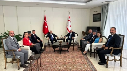 Çorum Belediye Başkanı Aşgın, Binali Yıldırım ile buluştu.