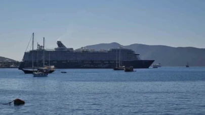 Dev gemi, yeniden Bodrum'da