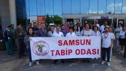 Doktorlar, silah zoruyla kaçırılan meslektaşları için birlik oldu