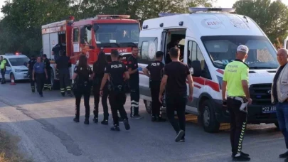 Edirne'de trafik kazası: 1 yaralı
