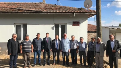 En fazla oy çıkan köyleri ziyaret etti