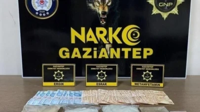 Gaziantep'te uyuşturucu operasyonlarında 2 bin 682 şüpheli yakalandı
