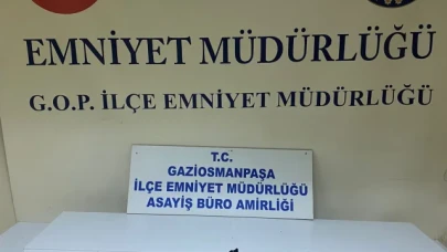 Gaziosmanpaşa'da yoldan geçenlere silah doğrultan şüpheli gözaltına alındı