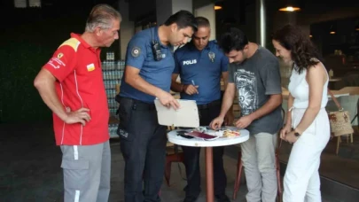 Genç çift, hayatlarının en unutulmaz molasını verdi