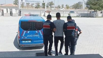 Hapis cezası olan şüpheli jandarma ekiplerince yakalandı
